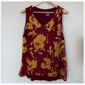 Lane Bryant, Burgundy Tank, Size 22/24